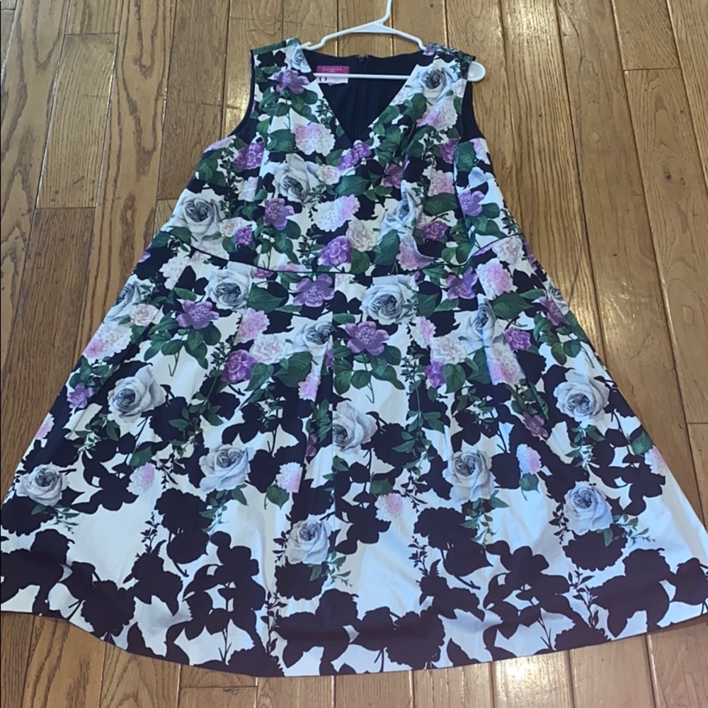 Talbots Oprah Magazine Collection Floral Dress